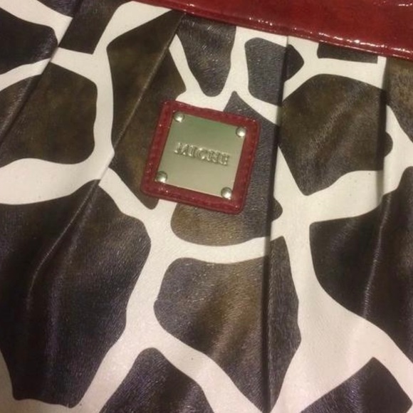 2 for $25 | Miche | Lexi Shell | Cow Print w/ Red Trim | Prima - Picture 4 of 5
